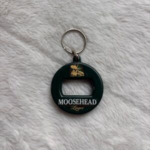 Moosehead Lager Bev Key Keychain | Bottle & Can Opener | Beer Collectible